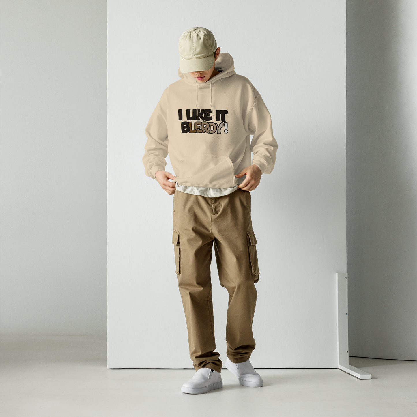 " I Like it Blerdy!" Unisex Hoodie